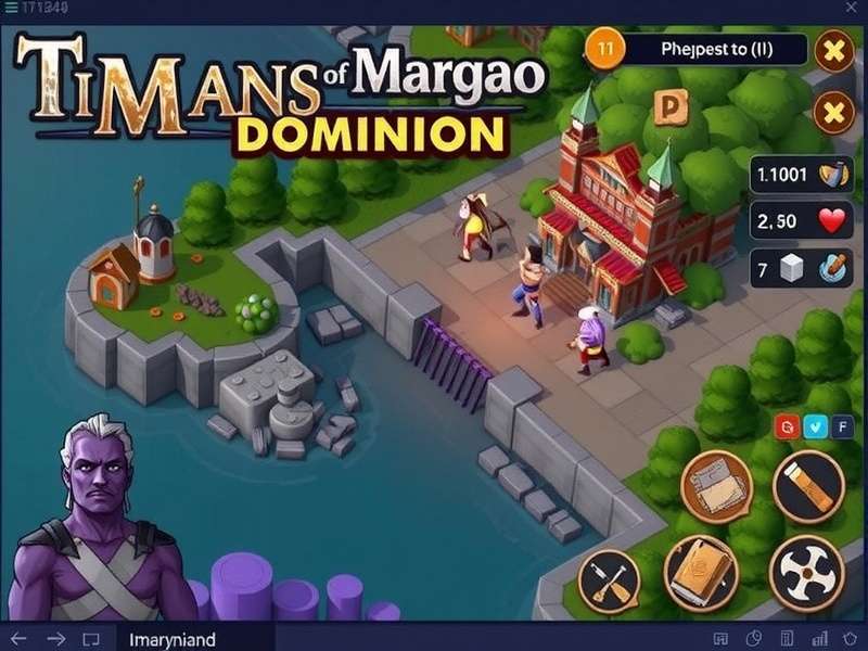 Titans Of Margao Dominion gameplay screenshot